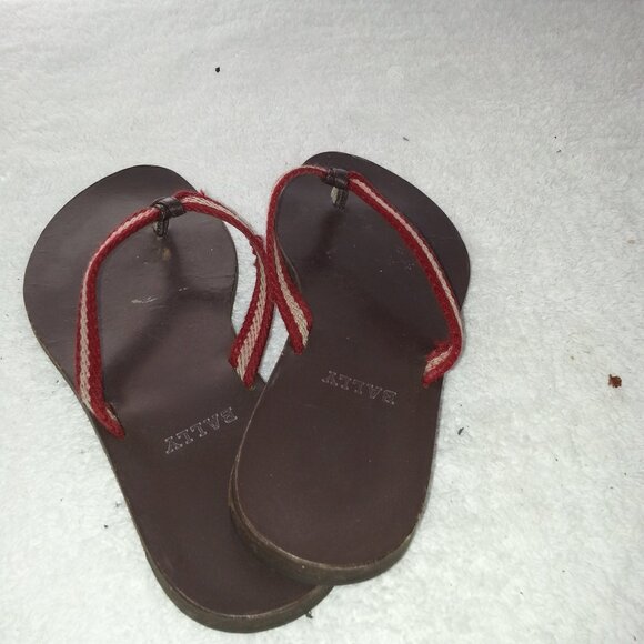Bally Leather Summer Sandals Womens Worn - Picture 1 of 7